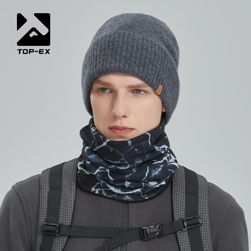 topex美利奴羊毛帽登山冬男女款