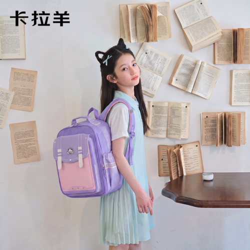 卡拉羊一年级书包女孩小学生新款