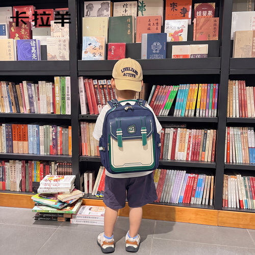 卡拉羊一年级书包男孩2026新款