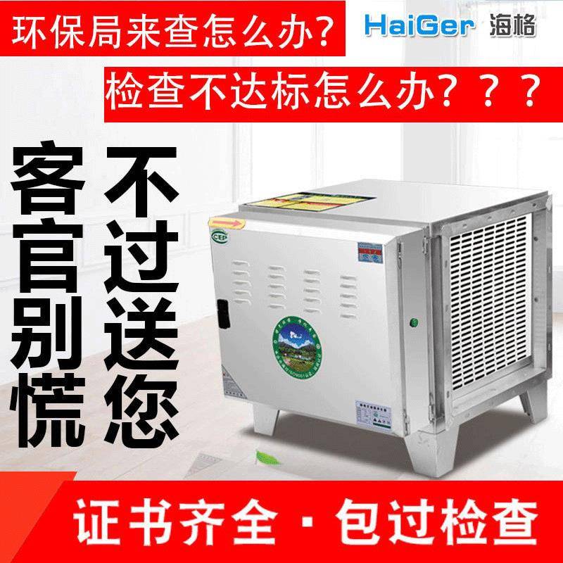 厨房油烟净化器商用油烟机油雾收集器无烟烧烤车低空油烟净化器