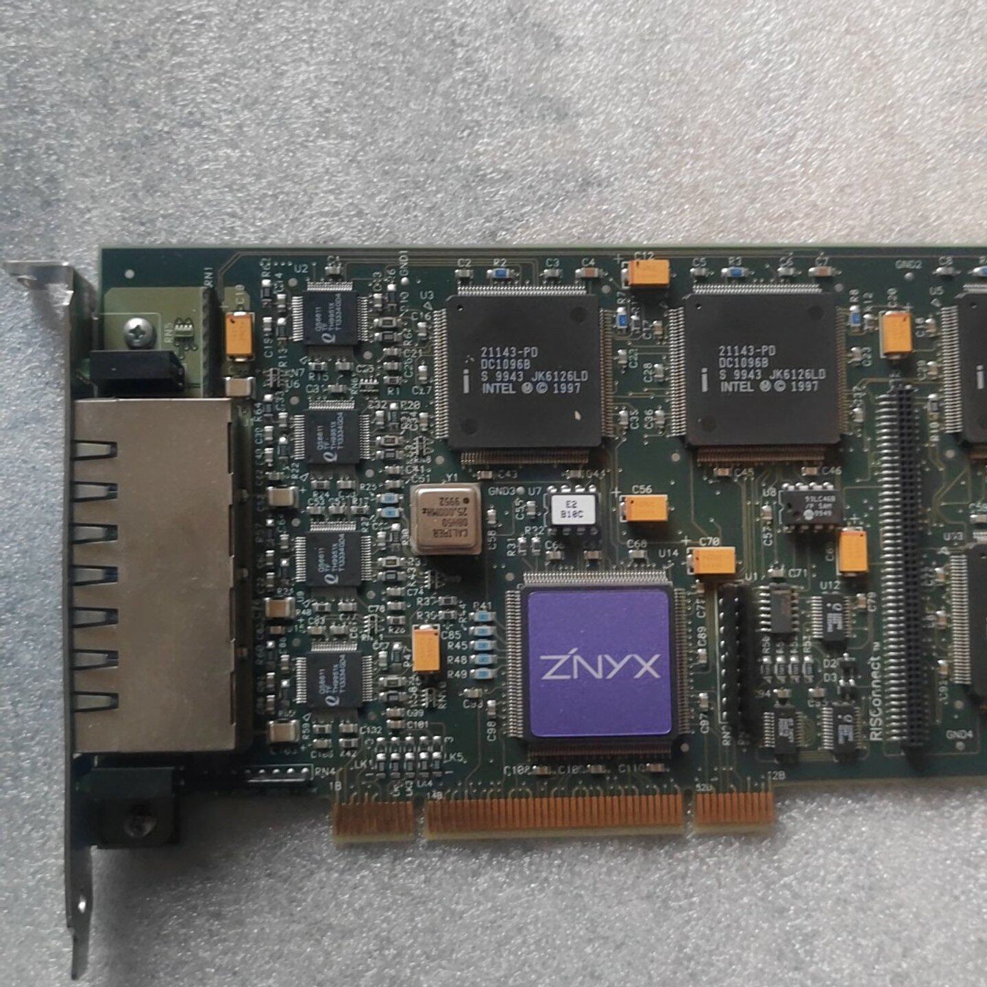 非标价ZNYX ZX346Q 10/100Mbps 四口网卡修理