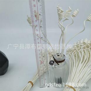 单卷弯曲造型印尼藤条香薰挥发棒藤枝无火扩香木条棒2.5*220mm