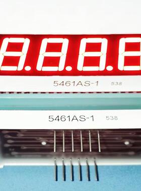 厂家直供0.56英寸4位LED数码管5461BS共阳5461AS共阴高亮红色