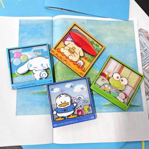 3D立体卡通可爱创意礼品冰箱贴家居装饰文创节日冰箱门礼物磁铁