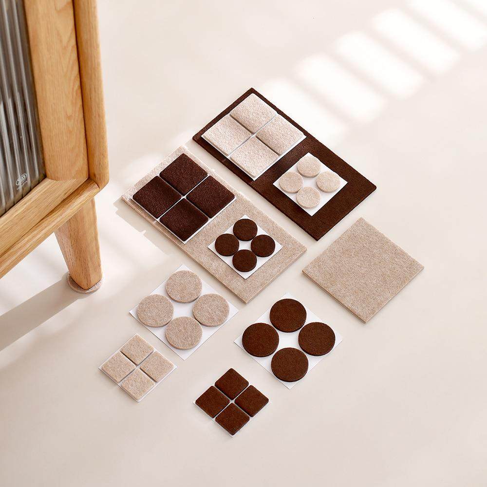 FaSoLa毛毡椅子脚垫静音耐磨防滑桌椅贴脚垫桌脚垫家具沙发脚垫