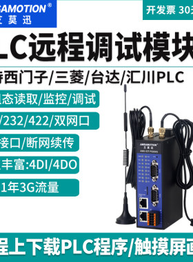 4G/WiFiPLC远程调试模块云组态