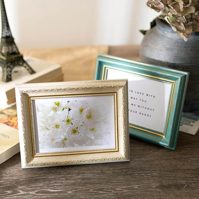 复古相框欧式摆台5寸6寸7寸8寸10寸A4挂墙艺术影楼画框儿童相片框