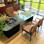 新中式 茶椅茶台椅茶桌专用椅轻奢休闲椅喝茶椅子茶室单人椅主人椅