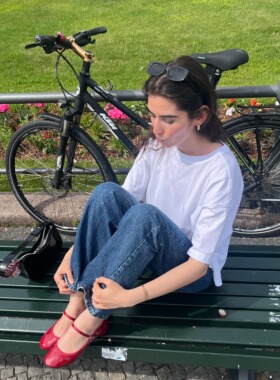 MUSEPAI  2025 SS Damsel Series 女士中跟玛丽珍 时尚浅口