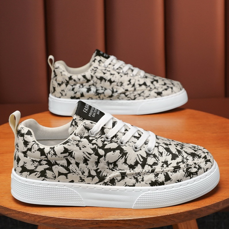 高档帆布鞋男年秋冬新款男鞋透气男士休闲布鞋男款运动1029k