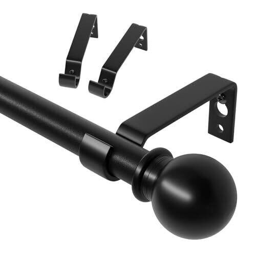 Hot Sale Aluminium Curtains Rods 25mm Single Curtain Poles