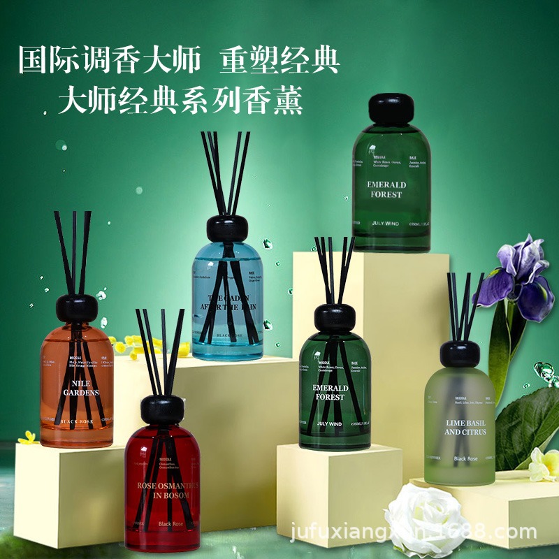 大容量酒店无火香薰厕所室内持久留香轻奢礼盒摆件空气清洗剂