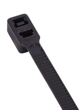 HS34汽车扎带 双扣尼龙扎带5*250mm500条/包 黑色白色线束扎带