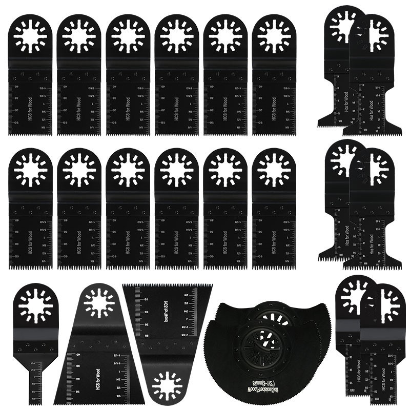 23件套装直锯片万用宝锯片套装多用途电动工具配件万用宝