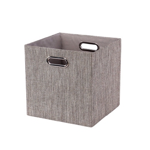 29 29 29CM帆布特厚收纳盒衣物储物盒抽屉式整理箱无盖杂物筐唐延