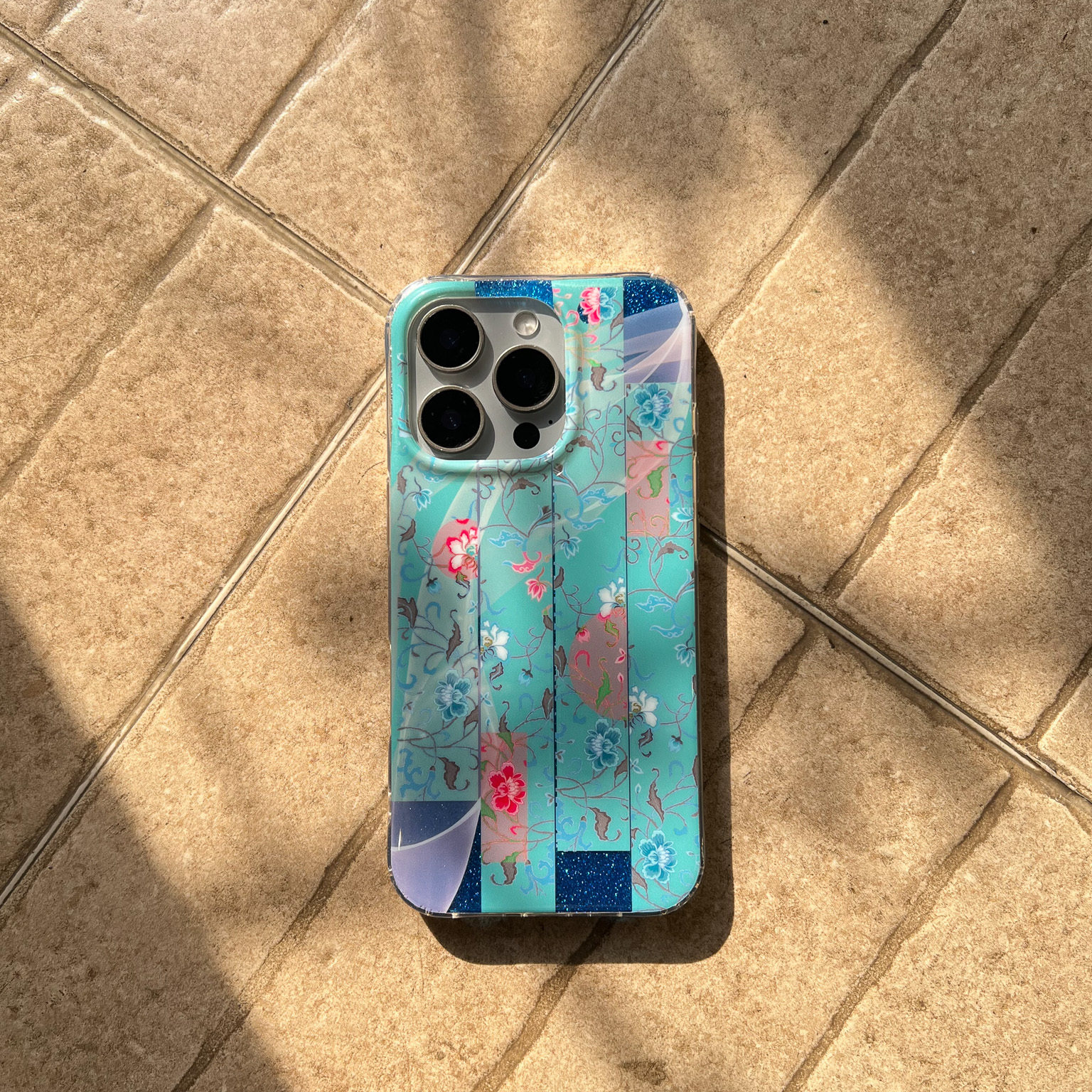 叶菽原创定制《细绢》新中式国风春意小众高级感IMD双层适用苹果17/14/15/16promax艺术iPhone亮面闪粉手机壳,3C数码配件,手机保护套/壳,淘宝优惠券,粉丝福利购,淘宝优惠卷