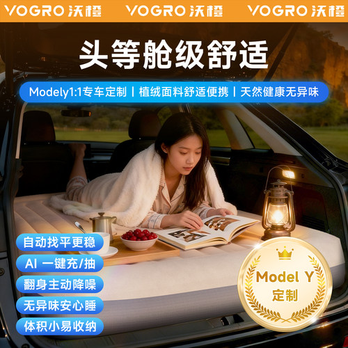 【ModelY专用】官方升级款充气床