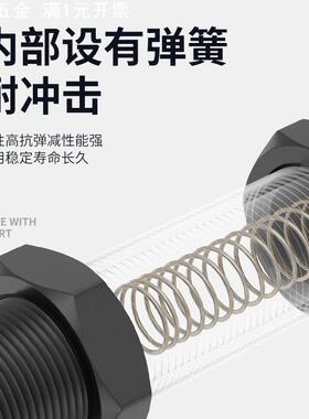 AC0806气动气缸配件液压油压缓冲器可调压力阻尼器AD1008 ACJ1210