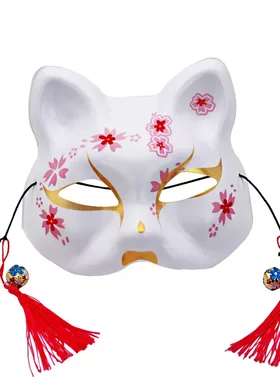 日式和风狐狸猫面具广东优质节日