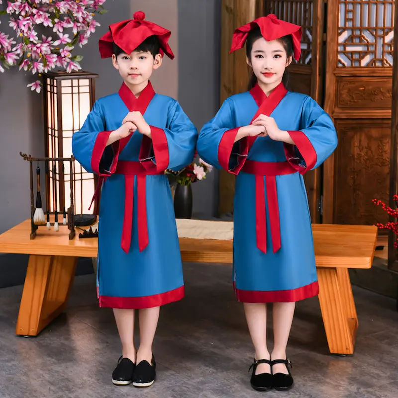 儿童国学汉服弟子归三字经朗诵
