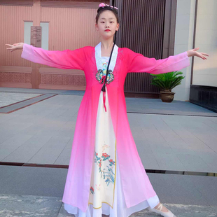 湘云飞舞蹈服儿童 俏舞蹈演出服女 湘云飞同款头饰古典舞独舞服装