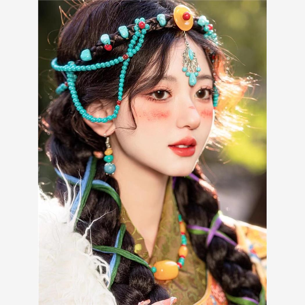 藏式民族风发箍头饰女额