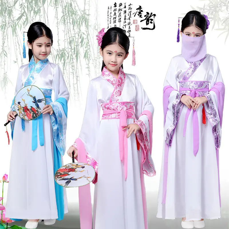 新款汉服古装仙女襦裙戏曲服古典