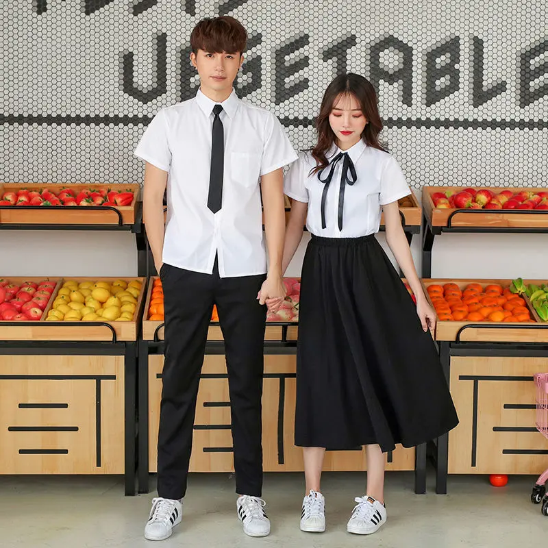 高中毕业班服初中学院风春夏季