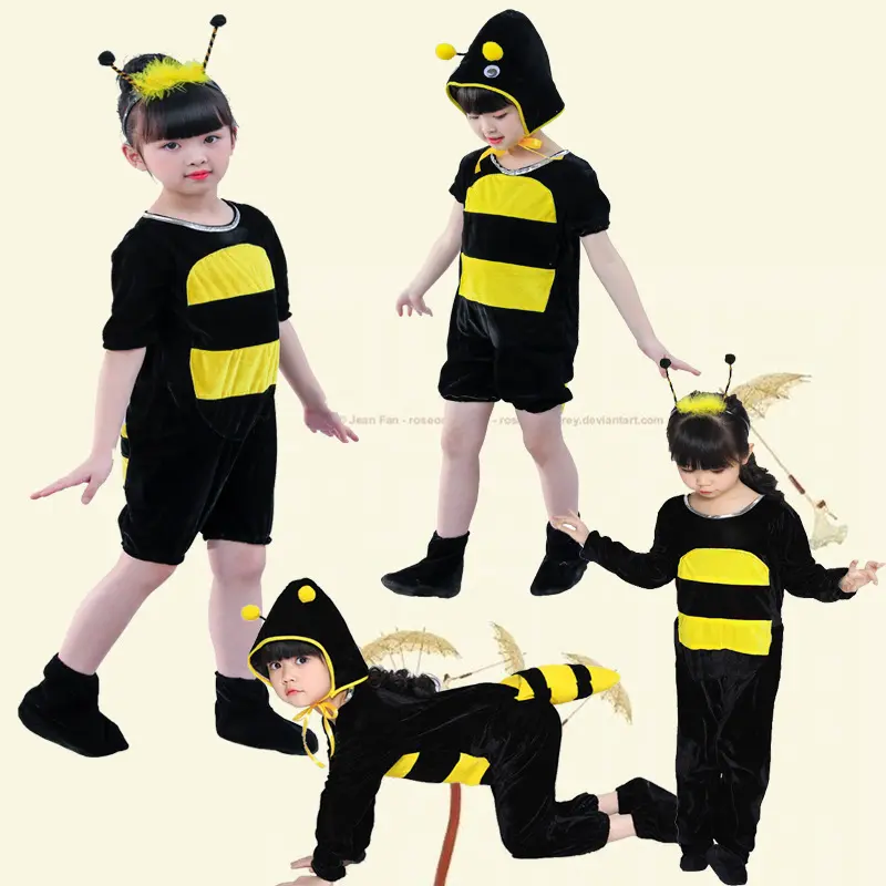 元旦儿童动物演出服幼儿园昆虫