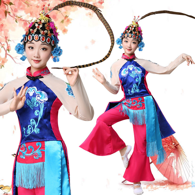 儿童俏花旦演出服京剧戏