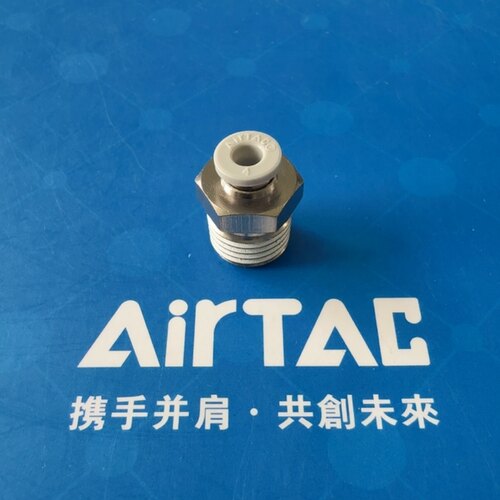 气动螺纹直通型接头亚德客