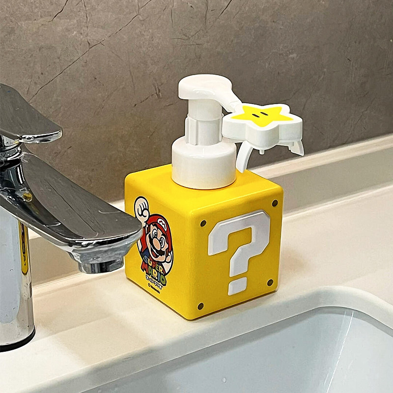 玛利欧星星按压式分装瓶家用洗手液沐浴露洗面奶起泡器可爱儿童,家庭/个人清洁工具,乳液器,淘宝优惠券,粉丝福利购,淘宝优惠卷