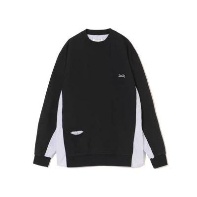 undercover 高桥盾 26SS 百搭休闲全棉拼接卫衣长袖