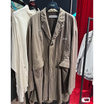 undercover 高桥盾26SS 宽松大码风衣 复古休闲外套