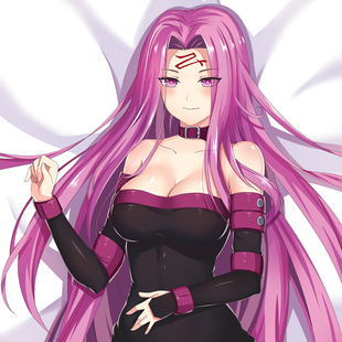 萌咔 Fate 美杜莎 R姐 Rider 动漫等身抱枕 美女抱枕 定制包邮