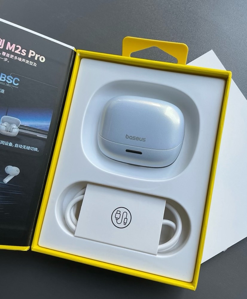 Tai nghe Bluetooth không dây Baseus M2sPro chính hãng, tai nghe in-ear chống ồn! [Chức năng] Giảm tiếng ồn chủ