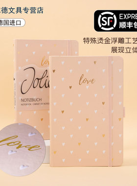 【顺丰包邮】德国进口Sigel硬面笔记本本子2025年新款高颜值高档办公记事本女生款小本子小清新手账本子A5