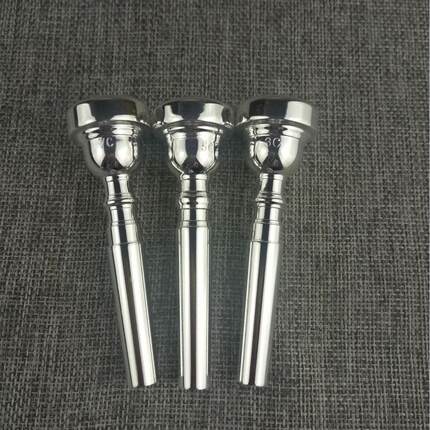 号嘴黄铜镀银小号号嘴镀铬小号嘴3C5C7C小号号嘴