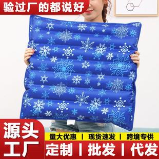 厂家冰垫夏降温凝胶坐垫水坐垫冰坐垫水床垫冰枕宠物冰凉垫亚马逊