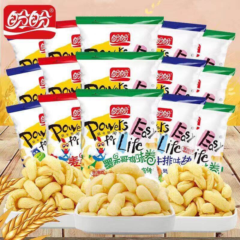 盼盼麦香鸡味块袋零食网红休闲膨化食品非油炸追剧看球小零食