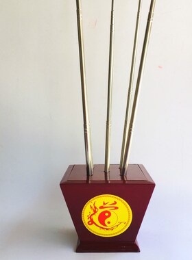 道士用品道c家法器令旗底座旗杆小斗五龙旗五行旗底座太极八卦斗