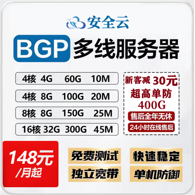 湖北物理BGP云服务器租用