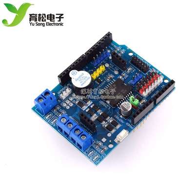 shield motor扩 模块步进驱动驱动   展板直流电机l298p