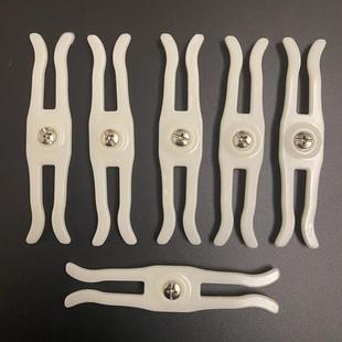 窗帘轨道防漏光神器纳米轨防回弹交叉片通用遮光闭合器无需拆轨道