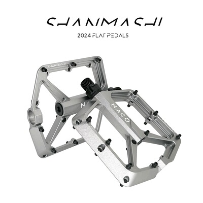 SHANMASHI 铝合金山地车脚踏板CNC工艺自行车宽大平板脚蹬子3轴承