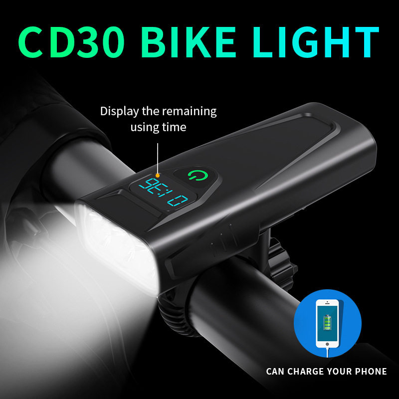 CD30自行车灯前灯充电强光手电筒骑行装备单车夜骑配件灯山地车灯,自行车/骑行装备/零配件,自行车灯,淘宝优惠券,粉丝福利购,淘宝优惠卷