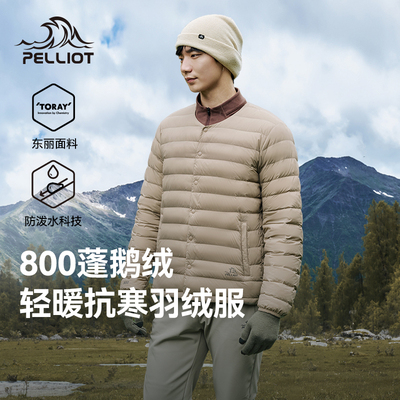 伯希和户外800蓬抗寒鹅绒服