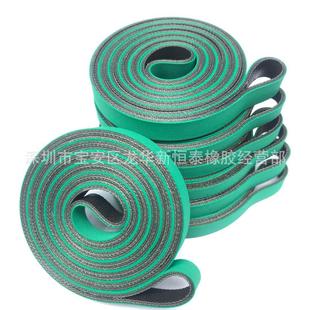 橡胶材质厚1.0 销售 防静电 贴片机皮带 1.2mm SMT接驳台平皮带