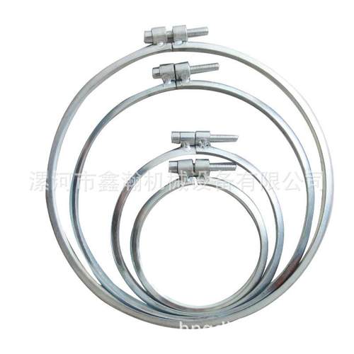 管卡快接头厂价优惠管道镀锌管夹 抱箍不锈钢管抱箍风网卡箍