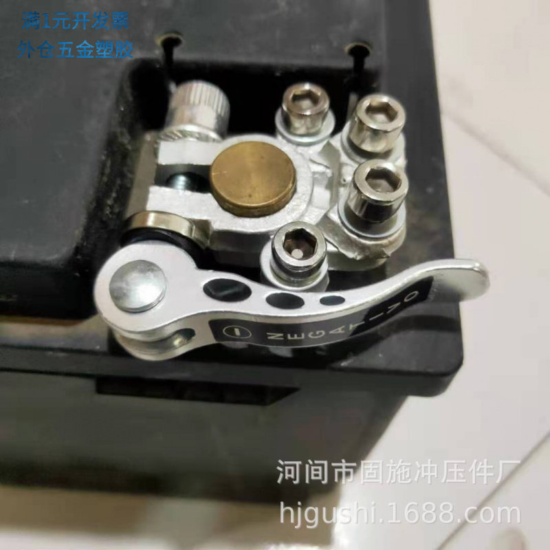 现货供应快捷拆卸纯铜电瓶卡头电
